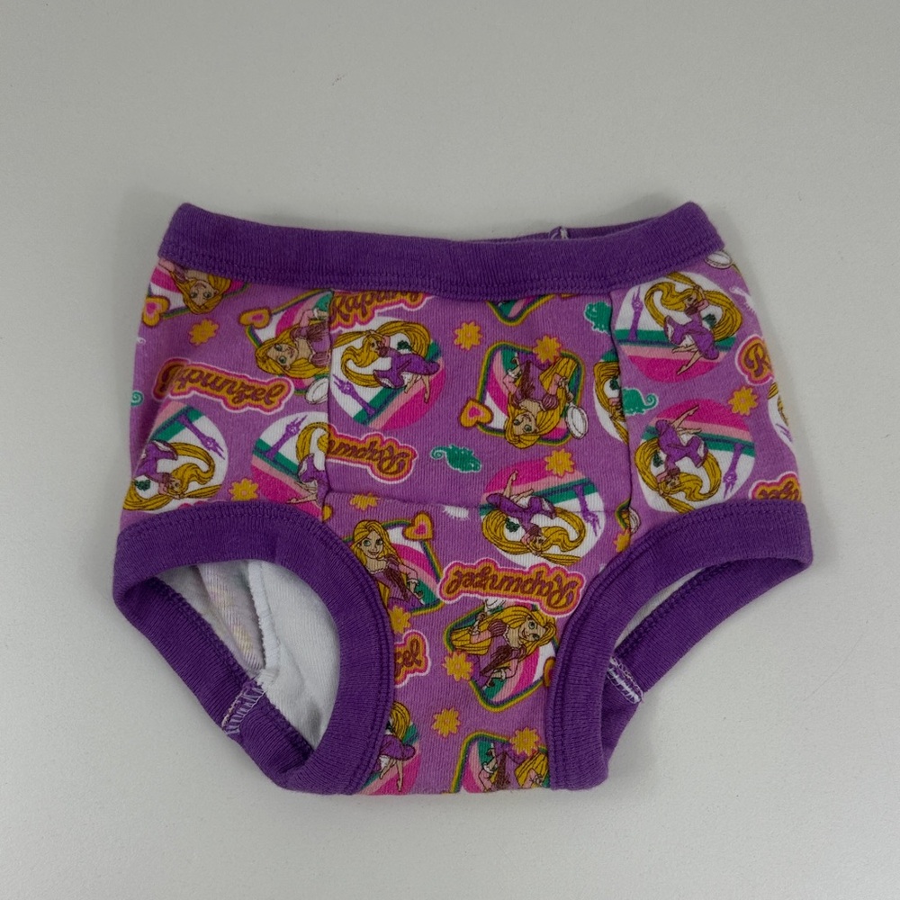 Girls' Purple Rapunzel Training Pants/Diaper Cover - Pink & Purple toddlers 2T